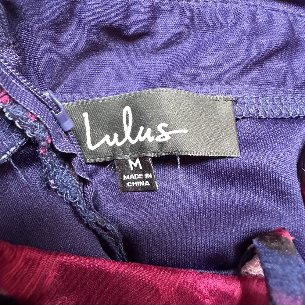 LULU’S Britannia twirly open back dress, M. - Picture 11 of 13